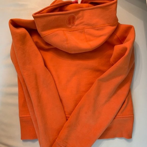 lululemon athletica Orange Scuba Hoodie Pink Lined - Picture 2 of 4